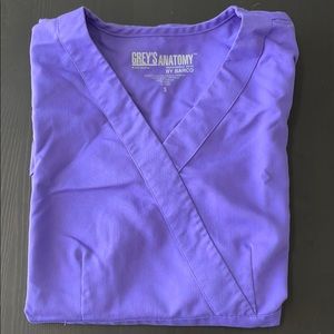 Greys Anatomy Scrub Top